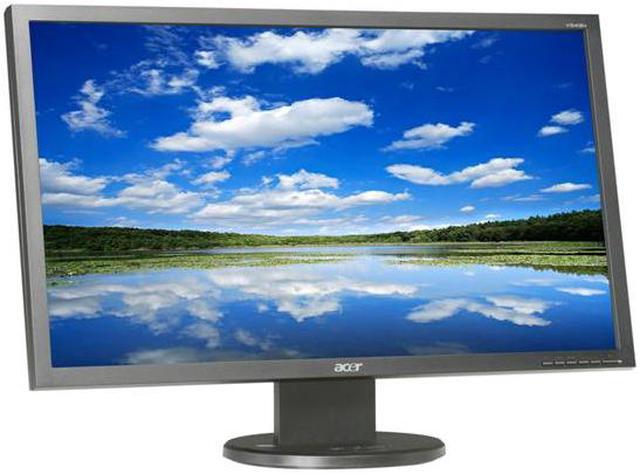 Alt view image 3 of 8 - Acer V243HAJbd Black 24" Widescreen LCD Monitor 300 cd/m2 ACM 80000:1(1000:1)