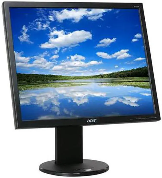 Alt view image 3 of 7 - Acer B193DJbmdh Black 19" 5ms Swivel & Height Adjustable LCD Monitor 250 cd/m2 ACM 50000:1(800:1) Built-in Speakers