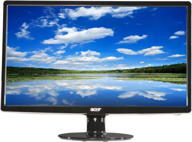Alt view image 2 of 7 - Acer S211HLbd 21.5'' 5ms  LED-Backlight LCD Monitor  Slim Design 250 cd/m2 12,000,000:1 (ACM)