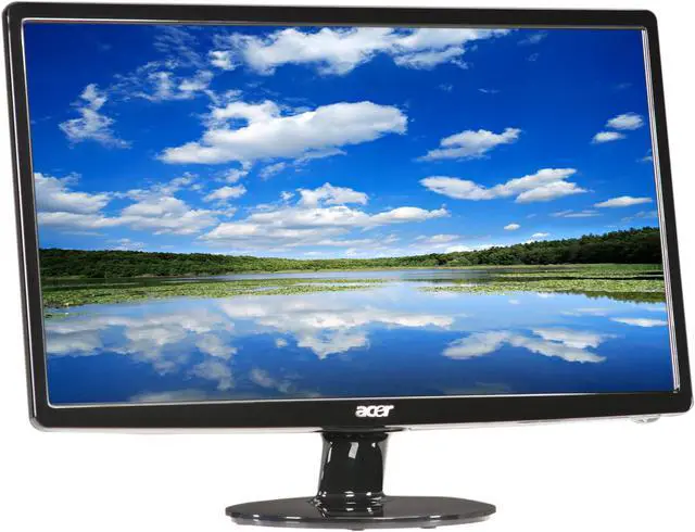 Alt view image 3 of 7 - Acer S211HLbd 21.5'' 5ms  LED-Backlight LCD Monitor  Slim Design 250 cd/m2 12,000,000:1 (ACM)