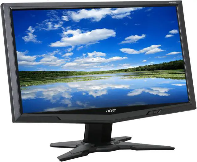 Alt view image 3 of 8 - Acer 20" TFT LCD LCD Monitor 5 ms D-Sub, DVI G205HBbd