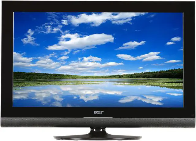 Alt view image 2 of 8 - Acer AT3265 Black 32" 6.5ms HDMI LCD Monitor Built in TV Tuner 1920 x 1080 450 cd/m2 4000:1