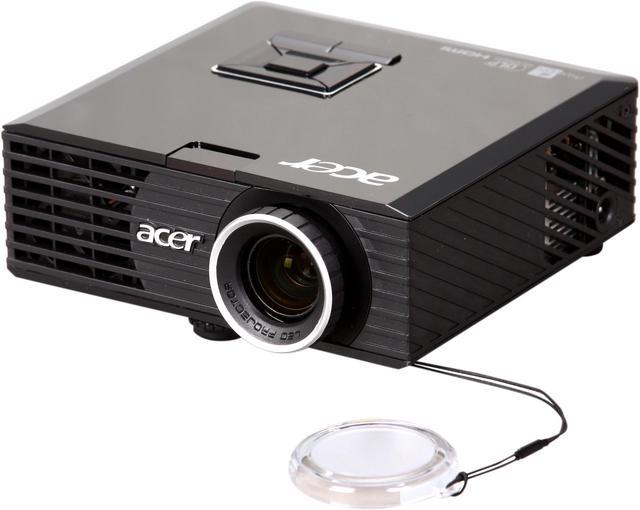 Acer SVGA 800x600 200 ANSI Lumens Pocket-Sized Mini DLP Projector w/ LED Light - Retail -
