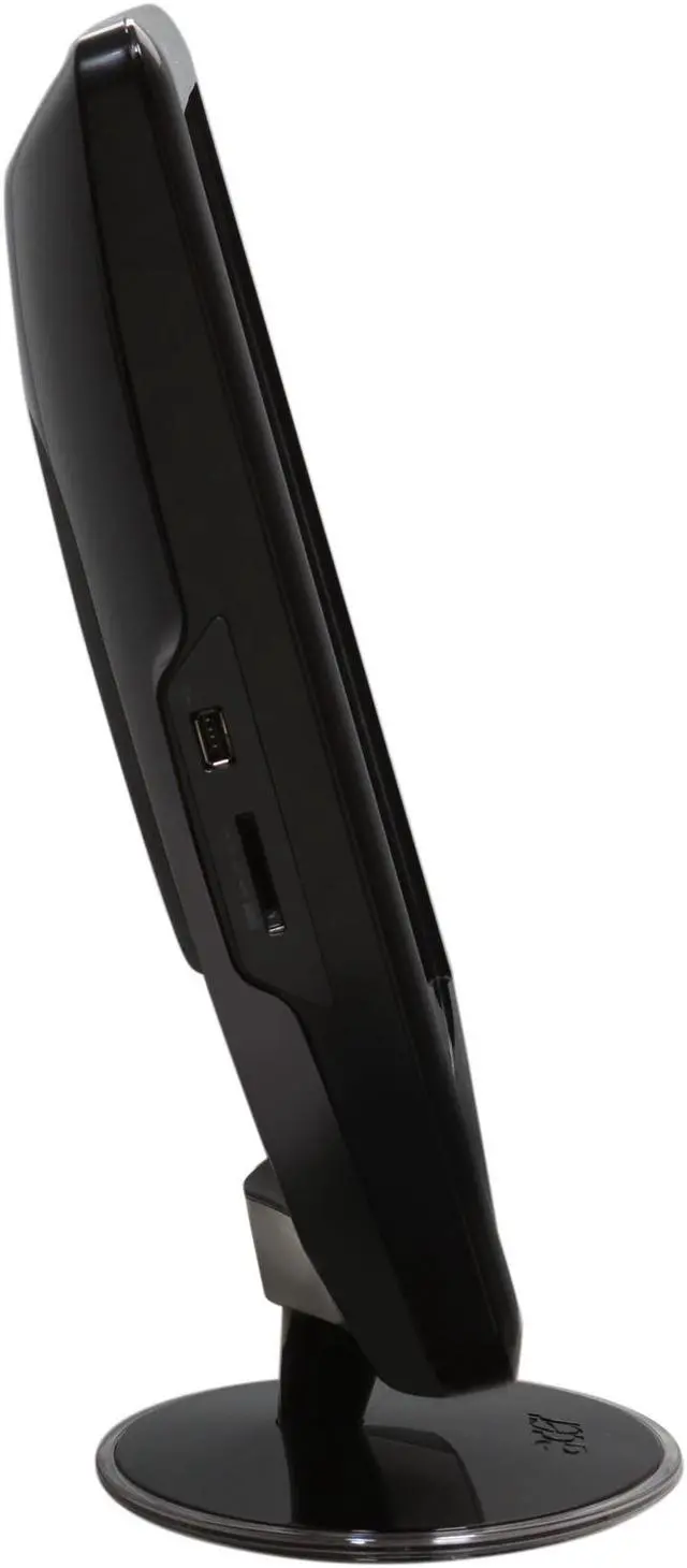 Alt view image 4 of 8 - Acer D241Hbmi Glossy Black 24" HDMI LCD multi-functional monitor w/ 5in1 card reader & 8 widget support & Wired Keyboard and Mouse 300cd/m2 80,000:1