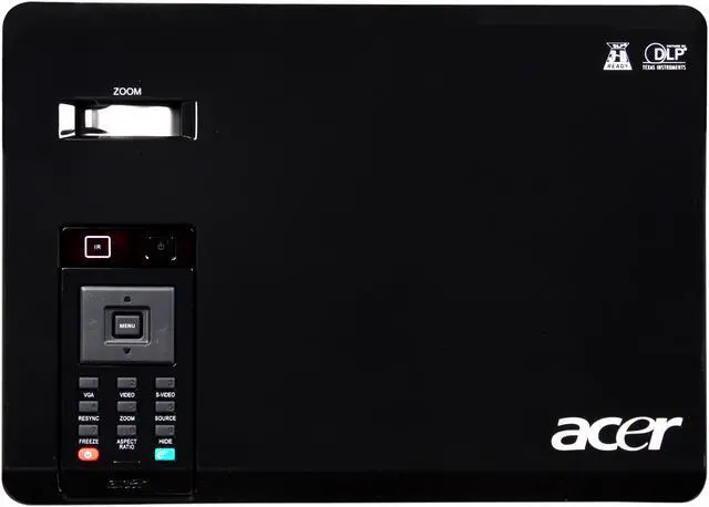 Alt view image 6 of 8 - Acer X1161P SVGA 800x600 2700 Lumens 3D Ready DLP Projector