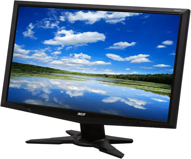 Main image of Acer G245HBbd Black 24" 5ms Full HD WideScreen LCD Monitor 300 cd/m2 ACM 80,000:1 (1,000:1)