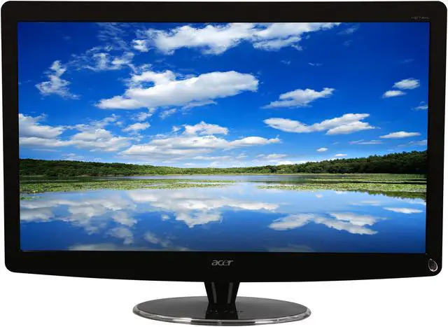 Alt view image 2 of 8 - Acer H274HLBMID Black 27" Full HD HDMI LED  BackLight LCD Monitor w/Speakers 300 cd/m2 100,000,000:1 Max (ACM)