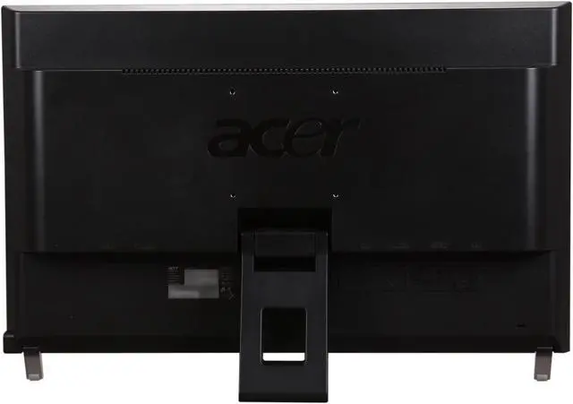 Alt view image 5 of 8 - Acer T231H bmid Black 23" Full HD HDMI Touch Screen Monitor w/Speakers 300 cd/m2 ACM 80,000:1 (1,000:1)