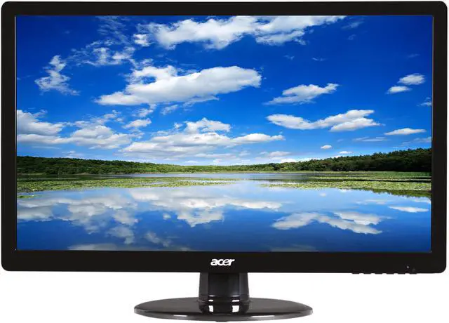 Alt view image 2 of 7 - Acer S230HLAbii  Black 23" 5ms HDMI LED Backlight Widescreen LCD Monitor 250 cd/m2 ACM 100,000,000:1 (1000:1)