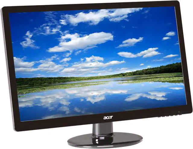Alt view image 3 of 7 - Acer S230HLAbii  Black 23" 5ms HDMI LED Backlight Widescreen LCD Monitor 250 cd/m2 ACM 100,000,000:1 (1000:1)