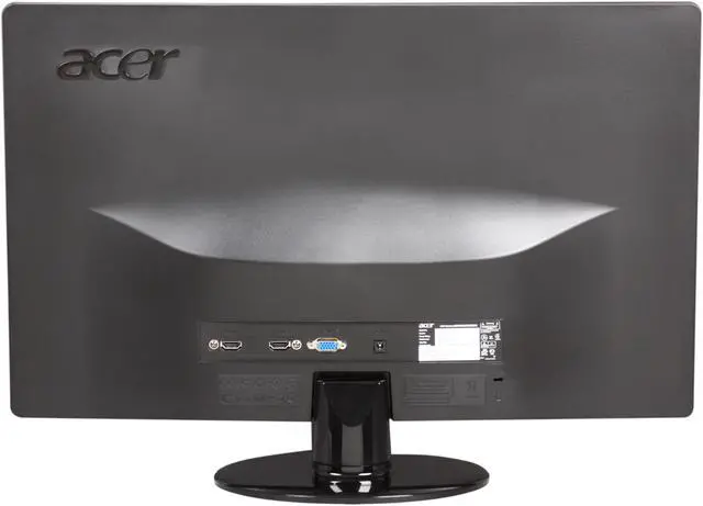 Alt view image 5 of 7 - Acer S230HLAbii  Black 23" 5ms HDMI LED Backlight Widescreen LCD Monitor 250 cd/m2 ACM 100,000,000:1 (1000:1)