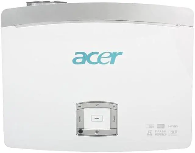 Alt view image 6 of 10 - Acer H9500BD 2000 Lumens 1080P Full HD 3D Home Theater DLP Projector w/ HDMI & USB