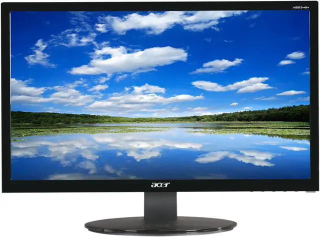 Alt view image 2 of 8 - Acer 21.5" LCD Monitor 5 ms D-Sub, DVI A221HQV BD(L-ET.WA1HP.001)