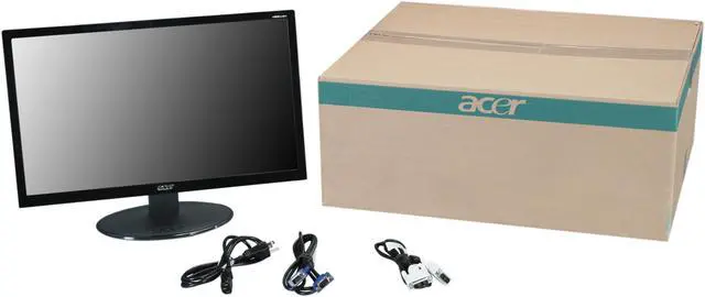 Alt view image 8 of 8 - Acer 21.5" LCD Monitor 5 ms D-Sub, DVI A221HQV BD(L-ET.WA1HP.001)