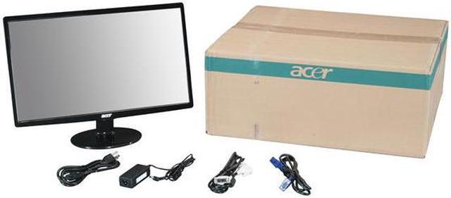 Alt view image 7 of 7 - Acer 21.5" LCD Monitor 5 ms D-Sub, DVI S211HL bd (L-ET.WS1HP.001)