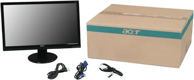 Alt view image 8 of 8 - Acer 21.5" TN LCD Monitor 5 ms D-Sub, DVI P215H (L-ET.WP5HP.B02)