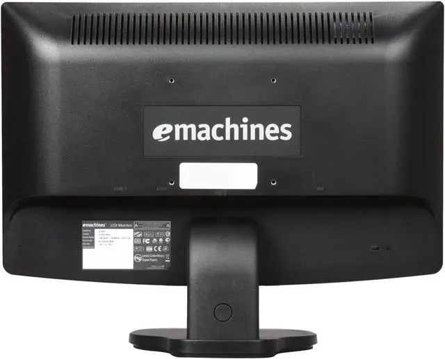 Alt view image 5 of 8 - eMachines 19" LCD Monitor 5 ms D-Sub L-ET.XE2HZ.B04