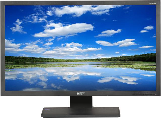 Alt view image 2 of 9 - Acer B233HLJbmdh Black 23" 5ms Swivel & Height Adjustable Widescreen LED Monitor 250 cd/m2 ACM 100,000,000:1 (1,000:1) Built-in Speakers
