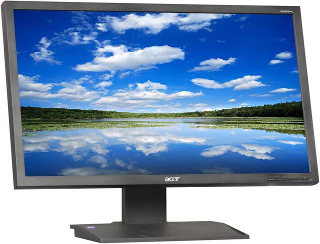 Alt view image 3 of 9 - Acer B233HLJbmdh Black 23" 5ms Swivel & Height Adjustable Widescreen LED Monitor 250 cd/m2 ACM 100,000,000:1 (1,000:1) Built-in Speakers