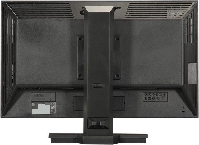 Alt view image 5 of 9 - Acer B233HLJbmdh Black 23" 5ms Swivel & Height Adjustable Widescreen LED Monitor 250 cd/m2 ACM 100,000,000:1 (1,000:1) Built-in Speakers