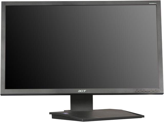 Alt view image 7 of 9 - Acer B233HLJbmdh Black 23" 5ms Swivel & Height Adjustable Widescreen LED Monitor 250 cd/m2 ACM 100,000,000:1 (1,000:1) Built-in Speakers