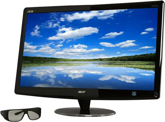 Main image of Acer HR274Hbmii Black 27" 2ms Dual HDMI Widescreen LED 3D Monitor Built-In Speakers w/3D Glasses