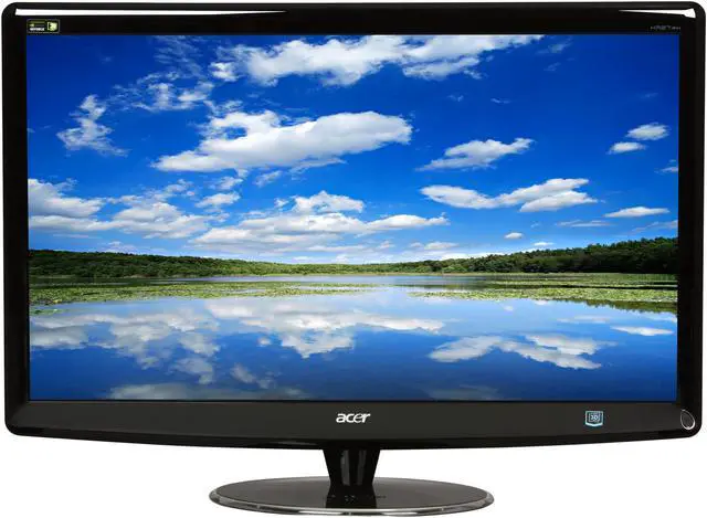 Alt view image 2 of 8 - Acer HR274Hbmii Black 27" 2ms Dual HDMI Widescreen LED 3D Monitor Built-In Speakers w/3D Glasses