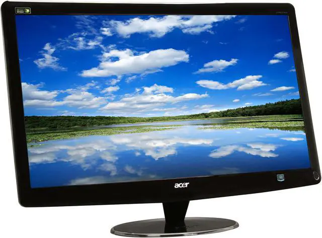 Alt view image 3 of 8 - Acer HR274Hbmii Black 27" 2ms Dual HDMI Widescreen LED 3D Monitor Built-In Speakers w/3D Glasses