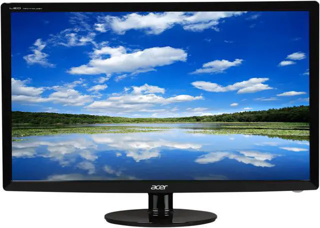 Alt view image 2 of 7 - Acer 27" 60 Hz TN LCD Monitor 5 ms D-Sub, DVI, HDMI S271HLbid
