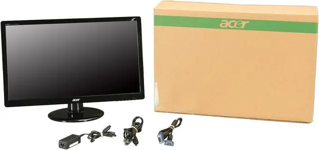 Alt view image 7 of 7 - Acer 23" 60 Hz LCD Monitor 5 ms D-Sub, DVI S Series S230HL Abd