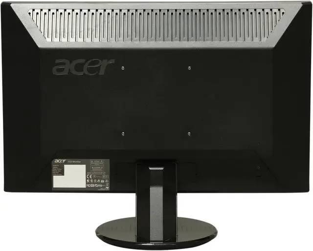Alt view image 5 of 8 - Acer 20" 60 Hz LCD Monitor 5 ms D-Sub, DVI P205H CBMD