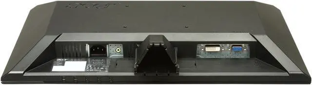 Alt view image 7 of 8 - Acer 20" 60 Hz LCD Monitor 5 ms D-Sub, DVI P205H CBMD