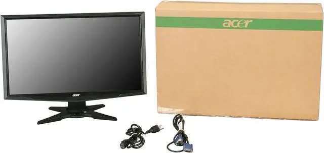 Alt view image 8 of 8 - Acer G235H ABD Black 23" 5ms Widescreen LCD Monitor 300 cd/m2 80000:1