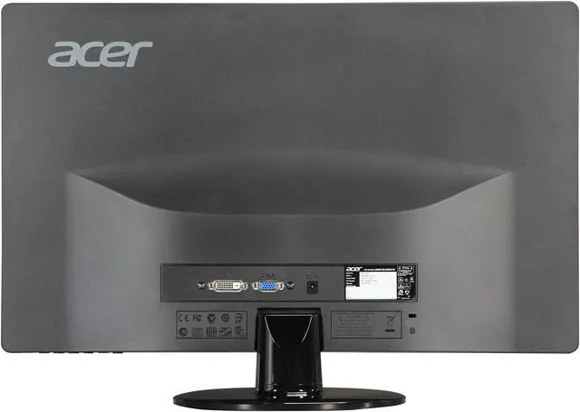 Alt view image 5 of 7 - Acer S Series S230HL Abd Black 23" 5ms Widescreen LED Monitor 250 cd/m2 ACM 100,000,000:1