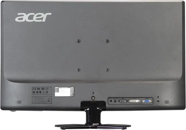 Alt view image 5 of 7 - Acer G276HLDbmid Black 27" 6ms (GTG) HDMI Widescreen LED Monitor 300 cd/m2 ACM 100,000,000:1 (3000:1) Built-in Speakers