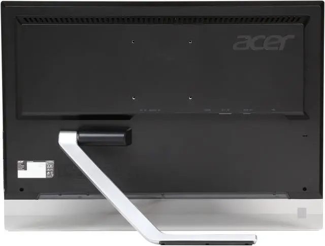 Alt view image 5 of 10 - Acer T232HLbmidz Black 23" 5ms HDMI Touchscreen LED Monitor; 10-pt Capacitive Touch (5,000:1) w/ Speakers