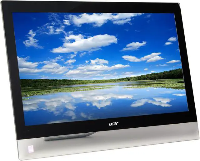 Alt view image 3 of 9 - Acer T272HL bmidz 2-Tone 27" LED Monitor; 10-pt Capacitive Touch (5,000:1) Built-in Speakers