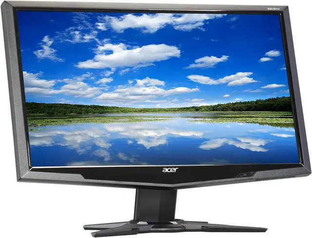 Alt view image 3 of 8 - Acer G5 G215HVBbd  Black 21.5" 5ms Widescreen LCD Monitor,200 cd/m2 ACM 20,000:1 (600:1)