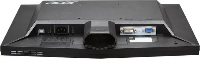 Alt view image 7 of 8 - Acer 19" 75 Hz LCD Monitor 5 ms D-Sub, DVI G Series G195W Abd