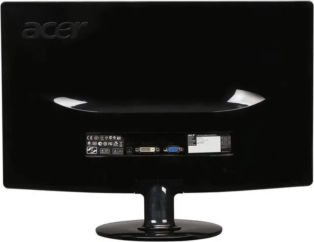 Alt view image 5 of 7 - Acer 20" 60 Hz HD+ LCD Monitor 5 ms D-Sub, DVI S Series S202HL bd (ET.DS2HP.001)