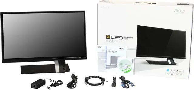 Alt view image 8 of 8 - Acer S275HL bmii Black 27" 6ms (GTG) HDMI Widescreen LED Monitor 250 cd/m2 ACM 100,000,000:1 (1000:1) Built-in Speakers IPS Panel