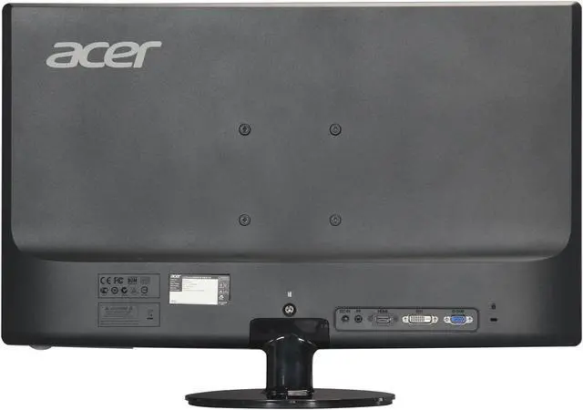 Alt view image 5 of 7 - Acer 27" 60 Hz TN LCD Monitor 5 ms D-Sub, DVI, HDMI S271HLbid