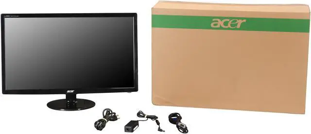 Alt view image 7 of 7 - Acer 27" 60 Hz TN LCD Monitor 5 ms D-Sub, DVI, HDMI S271HLbid