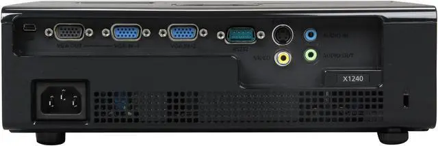 Alt view image 4 of 7 - Acer X1240 1024 x 768 2700 lumens DLP Projector 10,000:1