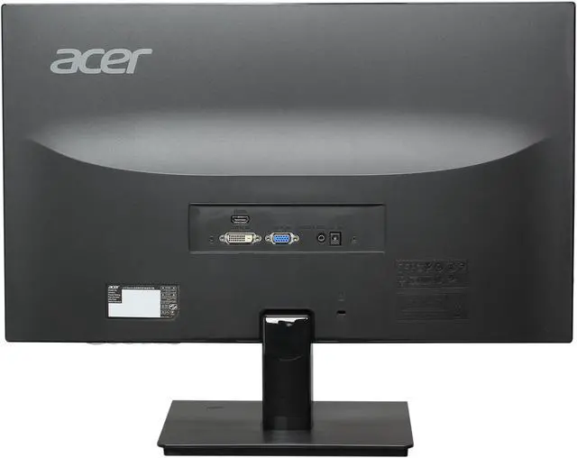Alt view image 4 of 6 - Acer H6 Series H236HLbid Black 23" 5ms (GTG) HDMI Widescreen LED Backlight LED Backlit LCD Monitor, IPS Panel 250 cd/m2 ACM 100,000,000:1 (1000:1)