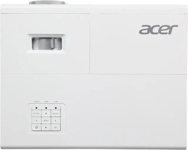 Alt view image 4 of 8 - Acer H5370BD WXGA 1280x720 HDMI w/ Bright ECO Mode 2500 ANSI Lumens w/ Carrying Bag 3D Ready DLP Projector