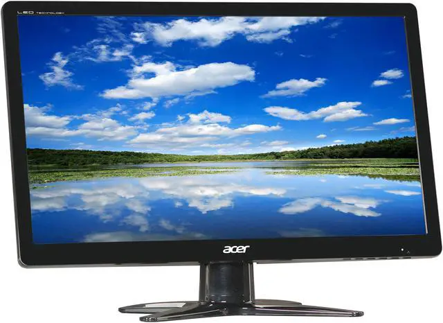 Alt view image 3 of 7 - Acer 20" 60Hz LCD Monitor 5 ms D-Sub, DVI G206HLBbd (UM.DG6AA.B01)