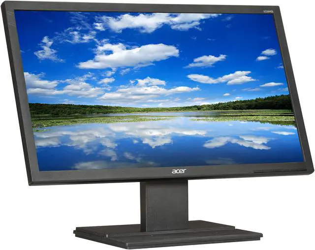 Alt view image 3 of 8 - Acer 21.5" 60 Hz LCD Monitor 8ms (GTG) D-Sub, DVI UM.WV6AA.A01 V226HQLAbd