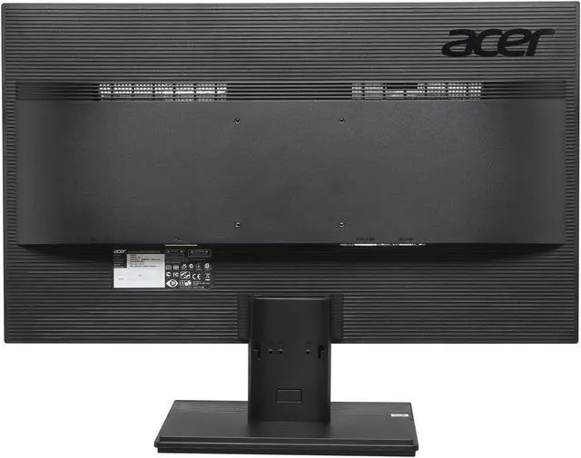 Alt view image 5 of 8 - Acer 24" 60 Hz LCD Monitor 5 ms D-Sub, DVI Flat Panel V246HL bd UM.FV6AA.003