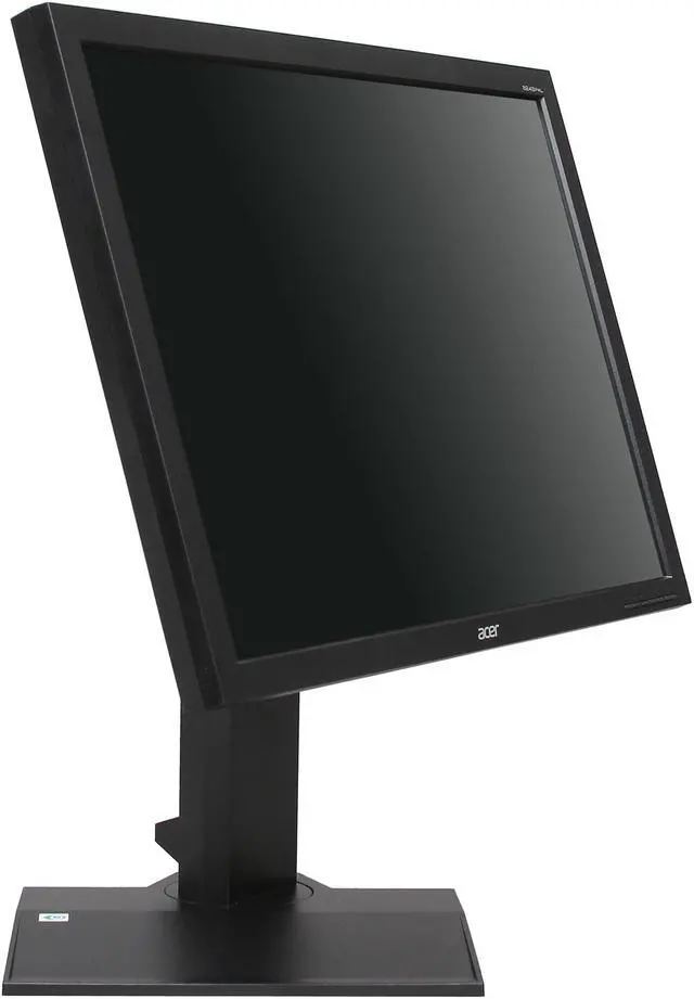 Alt view image 9 of 11 - Acer B243PWLAJbmdrz Black 24" 14ms height&pivot adjustable Widescreen LED Backlight LCD Monitor, IPS Panel 300 cd/m2 ACM 100,000,000:1 (1000:1) Built-in Speakers